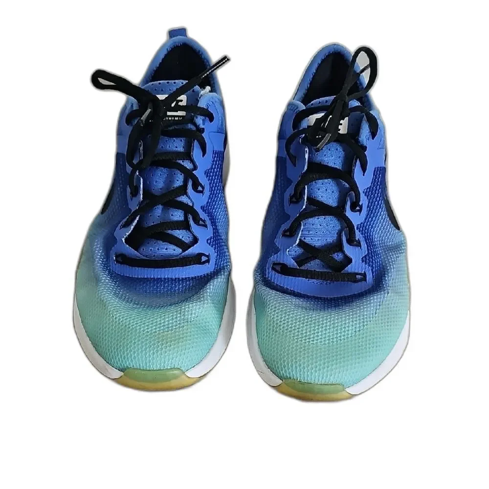 Nike Air Zoom TR Dynamic Fade Women's 8 Blue Green Training Shoes Gym
